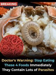 🚫 Think Twice Before You Eat: 4 High-Risk Foods Linked to Parasites